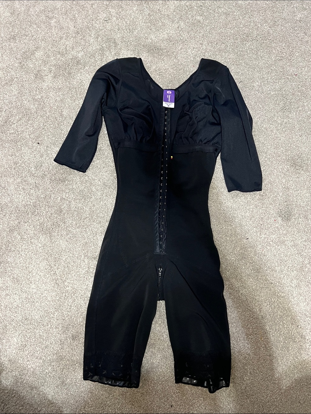Snatched Body Colombian Faja M Sleeved High Compression Full Body Shaper